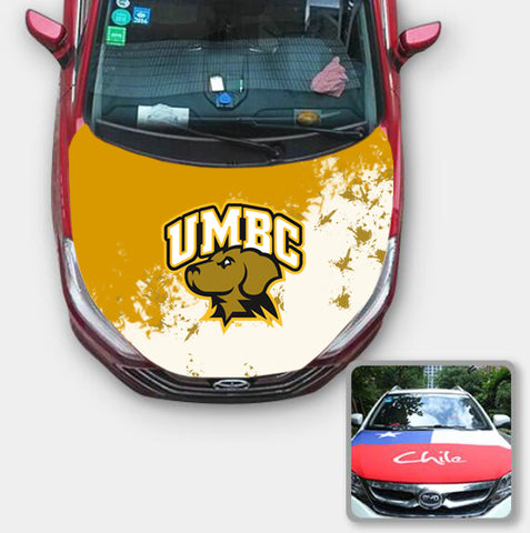 UMBC Retrievers NCAA Car Auto Hood Engine Cover Protector
