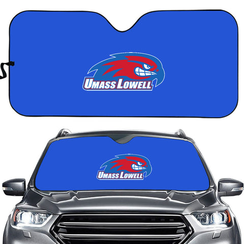 UMass Lowell River Hawks NCAA Car Windshield Sun Shade Universal Fit Sunshade