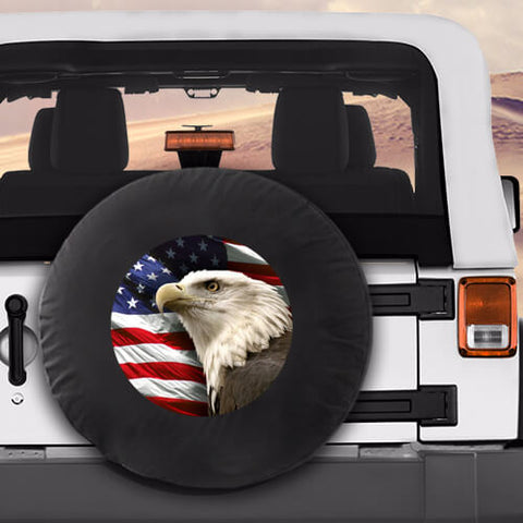 USA Eagle Military Spare Tire Cover