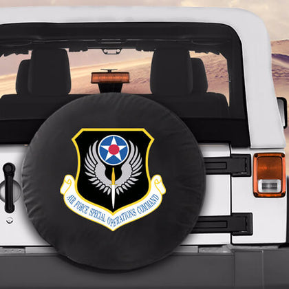 USAF w Special Operations Military Military Spare Tire Cover