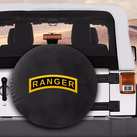 US Army  w Rangers Military Spare Tire Cover