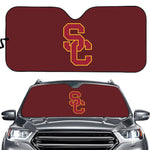 USC Trojans NCAA Car Windshield Sun Shade Universal Fit Sunshade