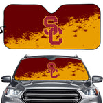 USC Trojans NCAA Car Windshield Sun Shade Universal Fit Sunshade