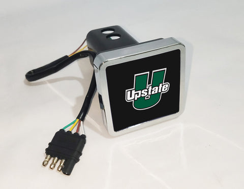 USC Upstate Spartans NCAA Hitch Cover LED Brake Light for Trailer