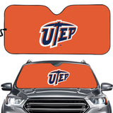 UTEP Miners NCAA Car Windshield Sun Shade Universal Fit Sunshade