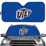 UTEP Miners NCAA Car Windshield Sun Shade Universal Fit Sunshade