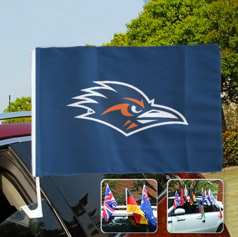 UTSA Roadrunners NCAAB Car Window Flag