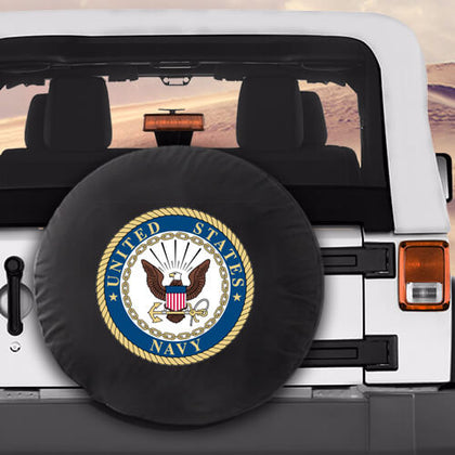 United States Navy Military Spare Tire Cover