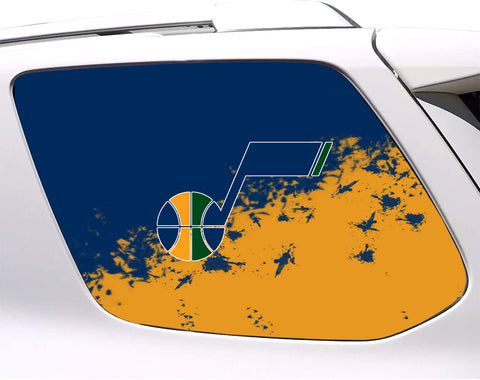 Utah Jazz NBA Rear Side Quarter Window Vinyl Decal Stickers Fits Toyota 4Runner