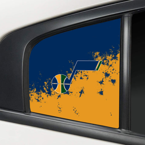 Utah Jazz NBA Rear Side Quarter Window Vinyl Decal Stickers Fits Dodge Charger