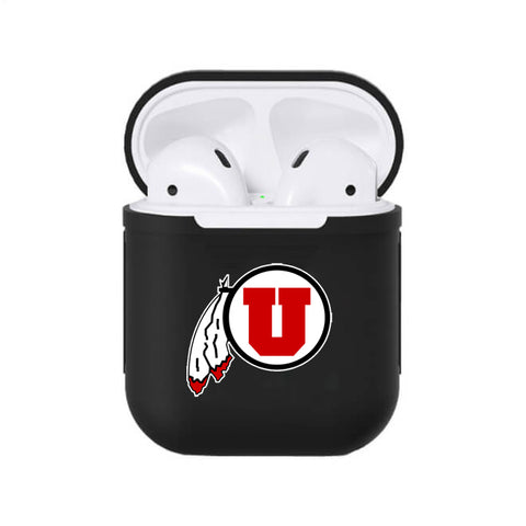 Utah Runnin' Utes NCAA Airpods Case Cover 2pcs