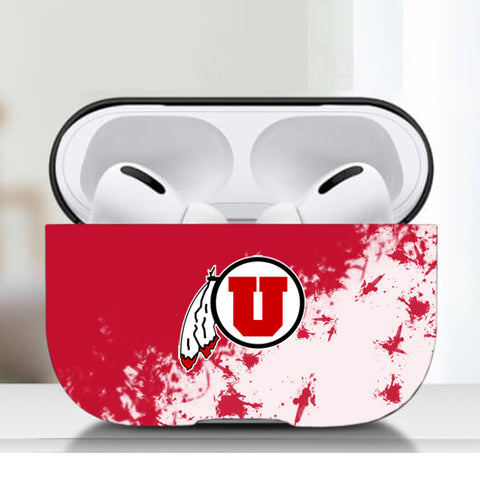Utah Runnin' Utes NCAA Airpods Pro Case Cover 2pcs