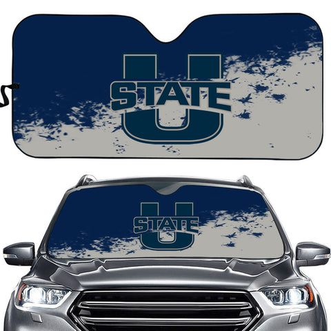 Utah State Aggies NCAA Car Windshield Sun Shade Universal Fit Sunshade