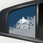 Vancouver Canucks NHL Rear Side Quarter Window Vinyl Decal Stickers Fits Dodge Charger