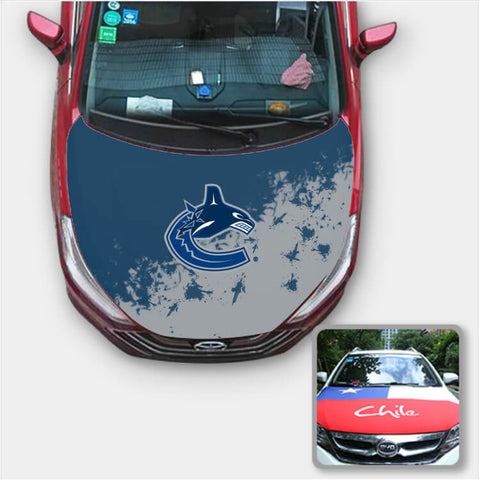 Vancouver Canucks NHL Car Auto Hood Engine Cover Protector
