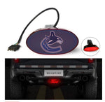 Vancouver Canucks NHL Hitch Cover LED Brake Light for Trailer