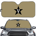 Vanderbilt Commodores NCAA Car Windshield Sun Shade Universal Fit Sunshade