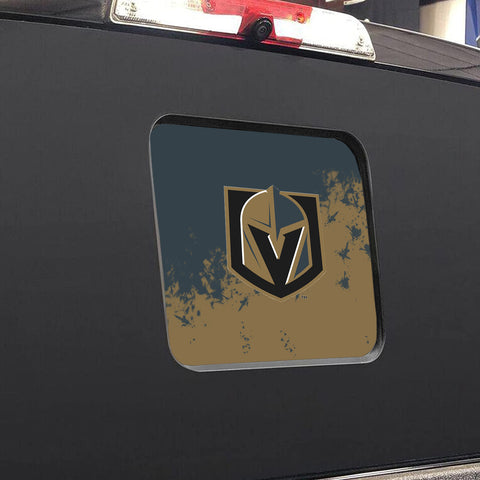 Vegas Golden Knights NHL Rear Back Middle Window Vinyl Decal Stickers Fits Dodge Ram GMC Chevy Tacoma Ford