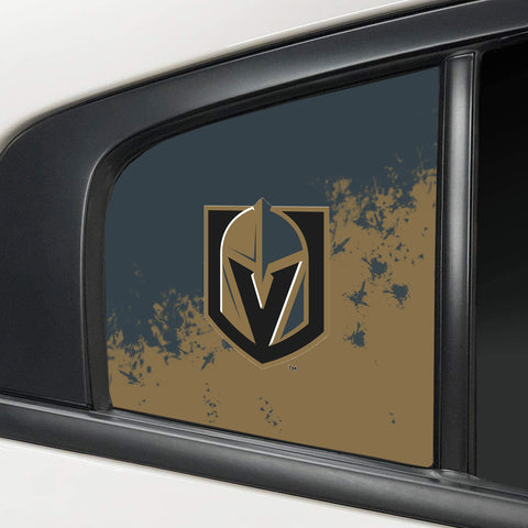Vegas Golden Knights NHL Rear Side Quarter Window Vinyl Decal Stickers Fits Dodge Charger