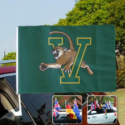 Vermont Catamounts NCAAB Car Window Flag