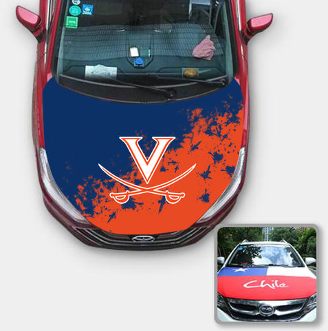 Virginia Cavaliers NCAA Car Auto Hood Engine Cover Protector