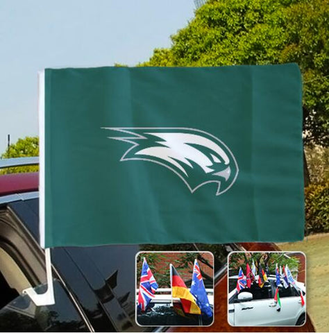 Wagner Seahawks NCAAB Car Window Flag