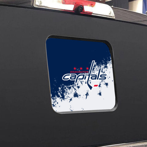 Washington Capitals NHL Rear Back Middle Window Vinyl Decal Stickers Fits Dodge Ram GMC Chevy Tacoma Ford