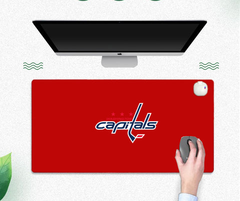 Washington Capitals NHL Winter Warmer Computer Desk Heated Mouse Pad