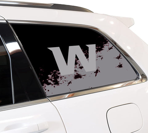 Washington Football Team NFL Rear Side Quarter Window Vinyl Decal Stickers Fits Jeep Grand