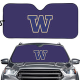 Washington Huskies NCAA Car Windshield Sun Shade Universal Fit Sunshade