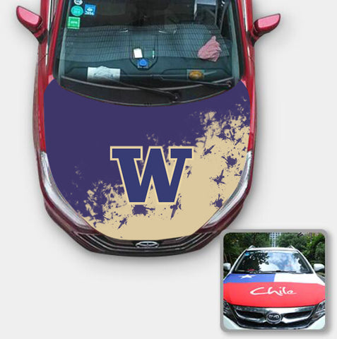 Washington Huskies NCAA Car Auto Hood Engine Cover Protector