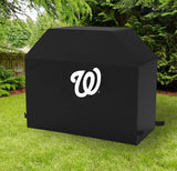 Washington Nationals MLB BBQ Barbeque Outdoor Black Waterproof Cover