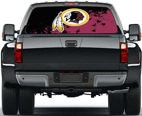 Washington Redskins NFL Truck SUV Decals Paste Film Stickers Rear Window