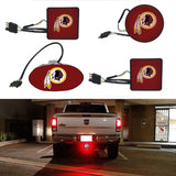 Washington Redskins NFL Hitch Cover LED Brake Light for Trailer