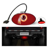 Washington Redskins NFL Hitch Cover LED Brake Light for Trailer