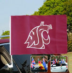 Washington State Cougars NCAAB Car Window Flag