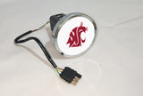 Washington State Cougars NCAA Hitch Cover LED Brake Light for Trailer