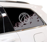 Washington Wizards NBA Rear Side Quarter Window Vinyl Decal Stickers Fits Jeep Grand