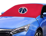 Washington Wizards NBA Car SUV Front Windshield Snow Cover Sunshade