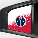 Washington Wizards NBA Rear Side Quarter Window Vinyl Decal Stickers Fits Dodge Charger