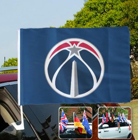 Washington Wizards NBA Car Window Flag