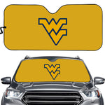 West Virginia Mountaineers NCAA Car Windshield Sun Shade Universal Fit Sunshade