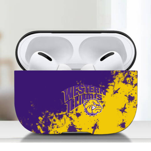 Western Illinois Leathernecks NCAA Airpods Pro Case Cover 2pcs