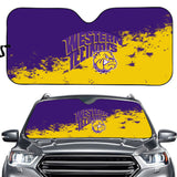 Western Illinois Leathernecks NCAA Car Windshield Sun Shade Universal Fit Sunshade