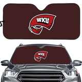 Western Kentucky Hilltoppers NCAA Car Windshield Sun Shade Universal Fit Sunshade