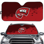 Western Kentucky Hilltoppers NCAA Car Windshield Sun Shade Universal Fit Sunshade