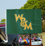 William & Mary Tribe NCAAB Car Window Flag