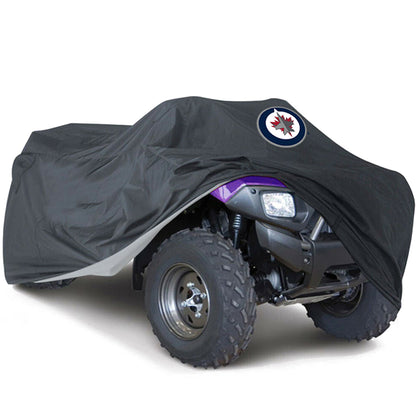 Winnipeg Jets NHL ATV Cover Quad Storage