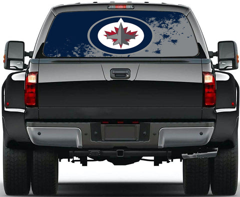 Winnipeg Jets NHL Truck SUV Decals Paste Film Stickers Rear Window