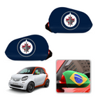 Winnipeg Jets NHL Car rear view mirror cover-View Elastic